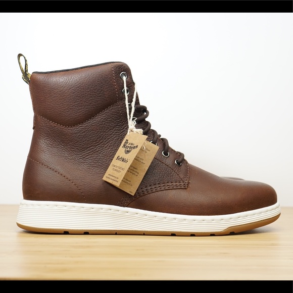 Dr. Martens Shoes | Mens Dr Martens Rigal Brown Boots Ankle Hightop | Poshmark